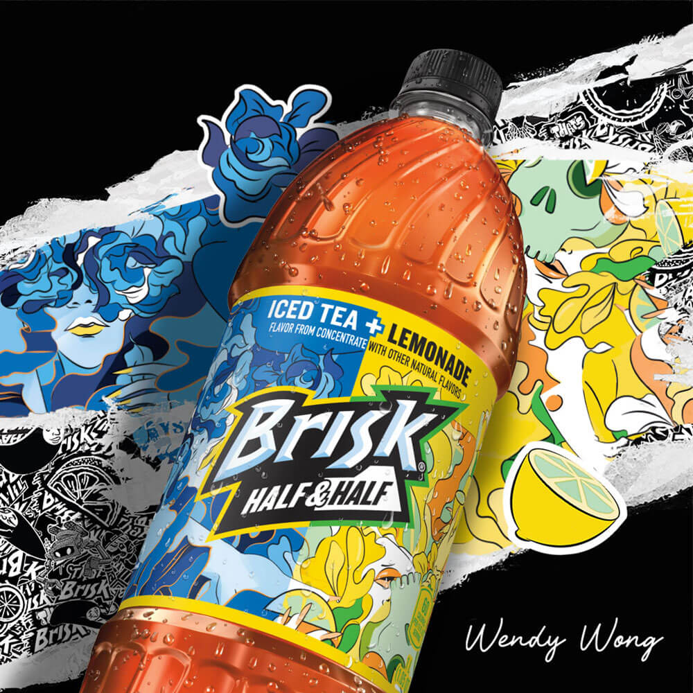 Brisk Launches New Blood Orange Iced Tea Flavor - Chew Boom