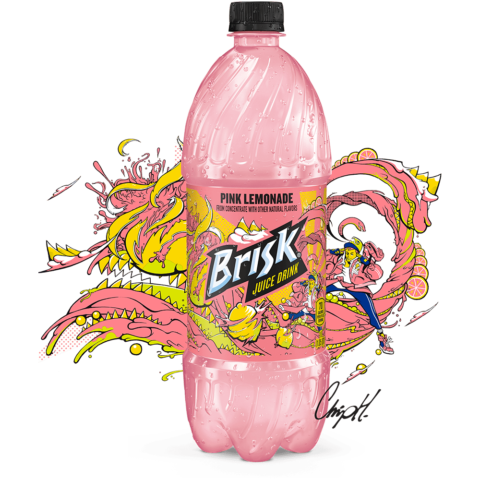 Brisk Pink Lemonade | BRISK